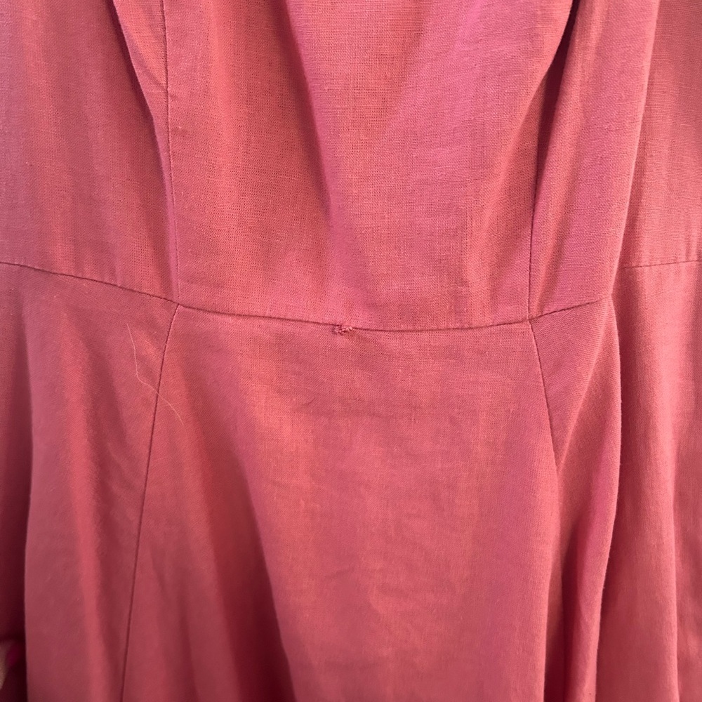Gal Meets Glam Ruth Linen Dress - Picture 3 of 6